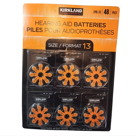 Kirkland Signature Other New Kirkland Hearing Aid Batteries 48pk